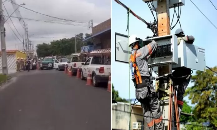 Moradores “expulsam” funcionários da AM Energia que instalariam os novos medidores no Viver Melhor