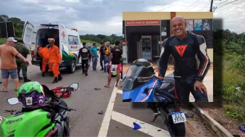 Saiba quem é motoqueiro que m0rreu em grave acidente na AM-070; cenas f0rtes