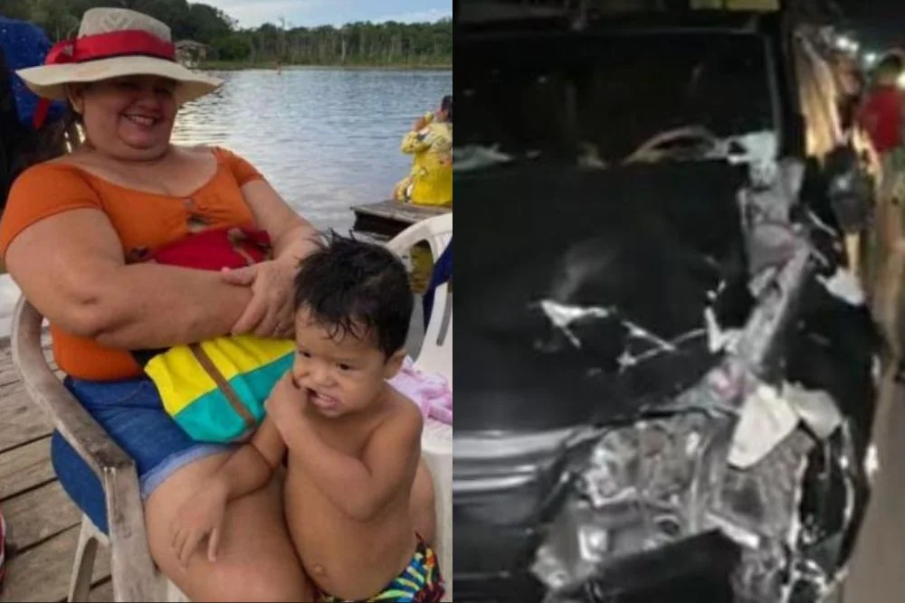 Avó e neto de 3 anos morrem atropelados após saírem de igreja na AM-070