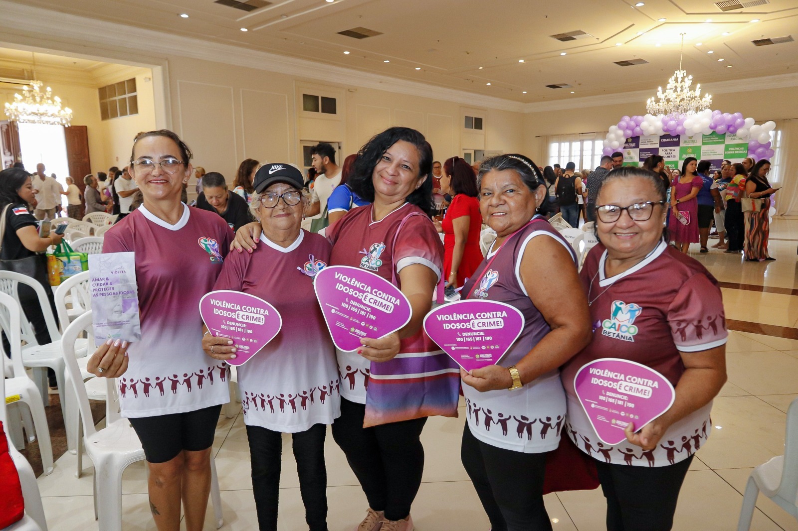 Junho Violeta’: Governo do Amazonas lança programação para o enfrentamento à violência contra pessoas idosas