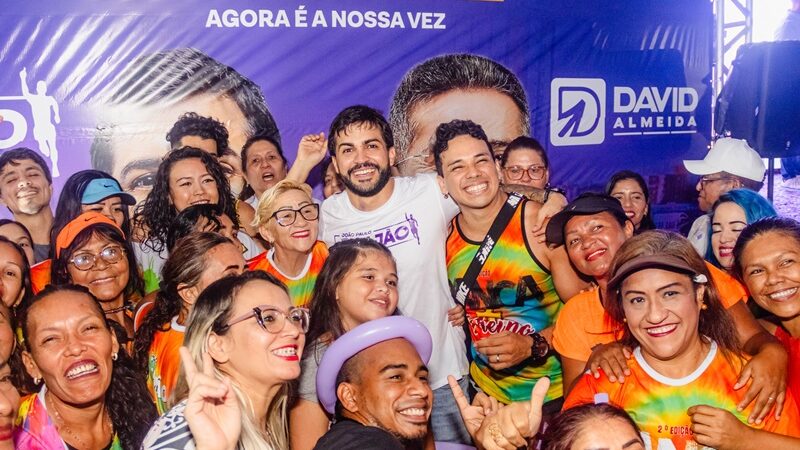 João Paulo Janjão Lança Pré-Candidatura a Vereador de Manaus pelo Partido Agir com um público de mais de 4 mil pessoas