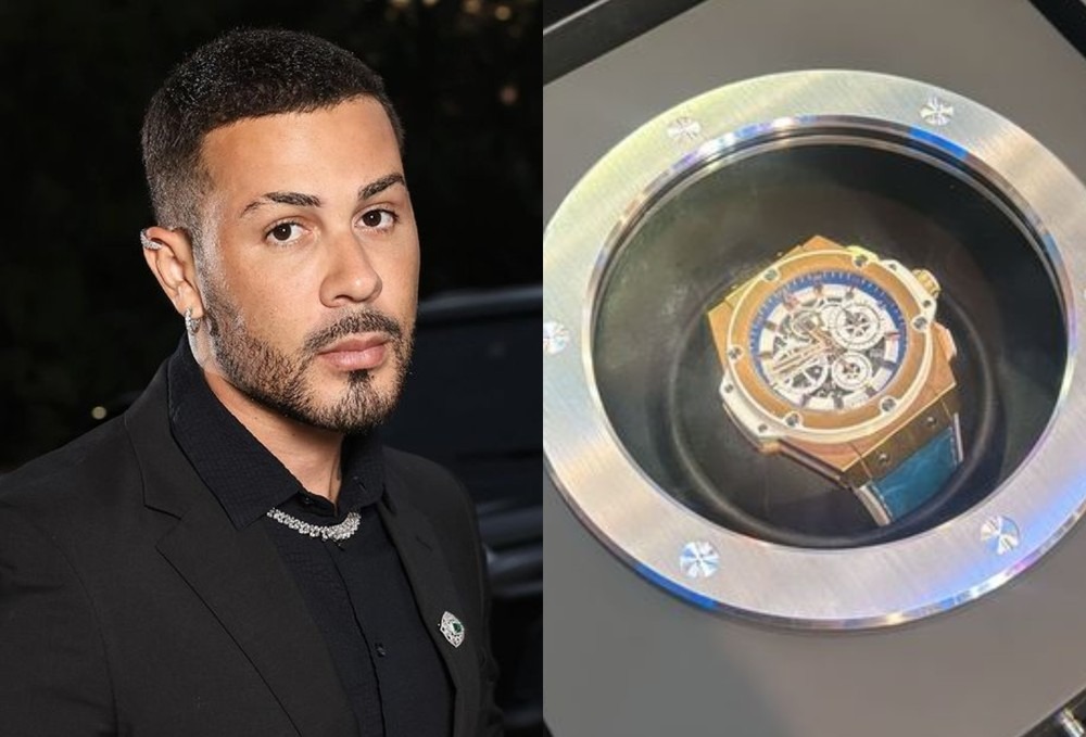 Carlinhos Maia arremata relógio do Faustão de mais de R$ 400 mil em leilão do Neymar; assista