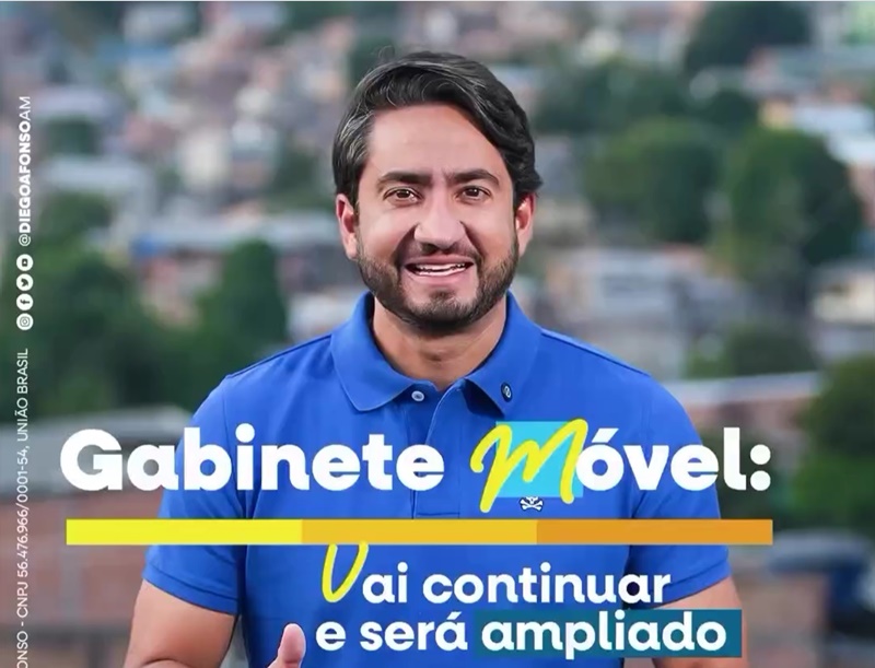 Vereador Diego Afonso destaca o trabalho do seu GABINETE MÓVEL