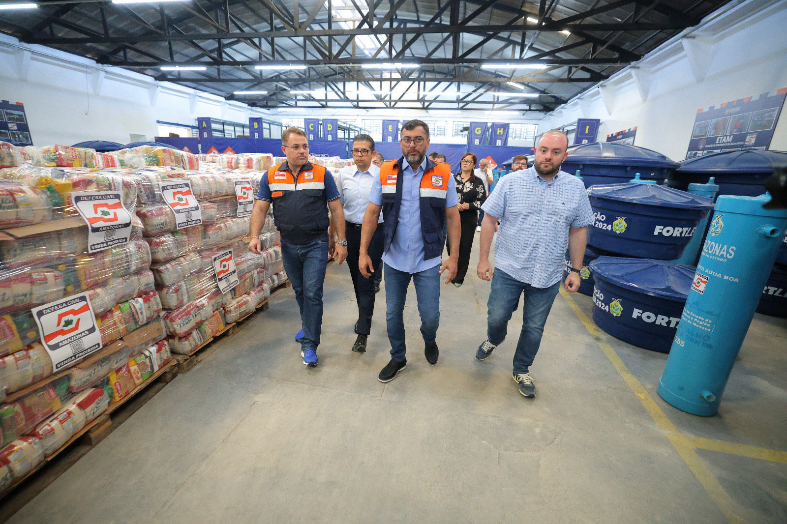 Fausto Jr acompanha o Governador Wilson Lima nas ações de ajuda humanitária aos municípios afetados pela estiagem