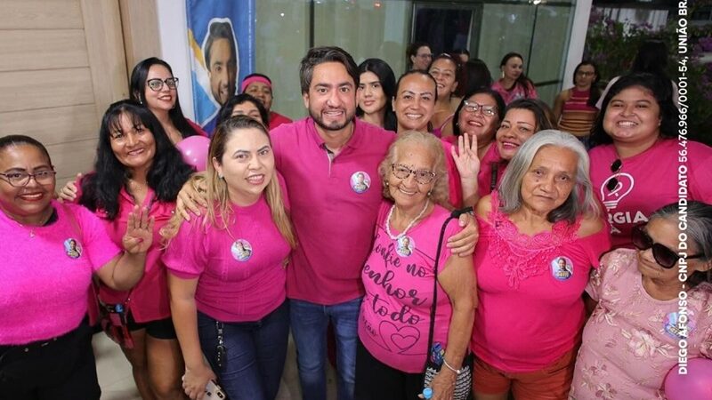 Diego Afonso participa de encontro com apoiadoras