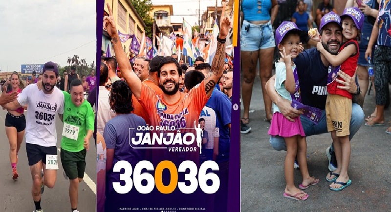 João Paulo Janjão ganha o coração do povo de Manaus e é citado como vencedor na Pesquisa de Durango Duarte