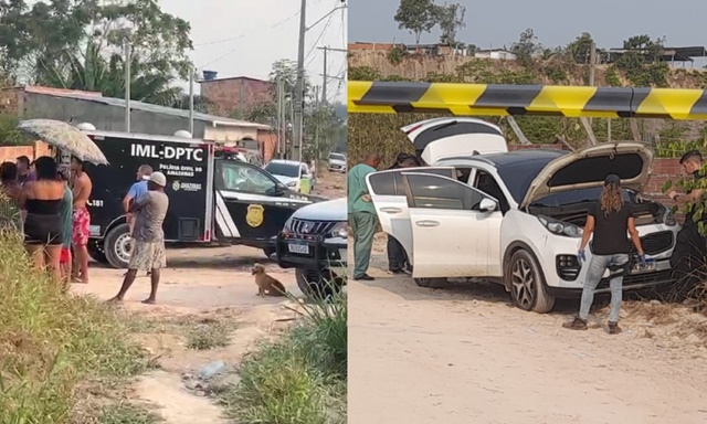 Veja vídeo: Dois homens são executados em comunidade do bairro Cidade Nova: “em plena luz do dia”, desabafa morador