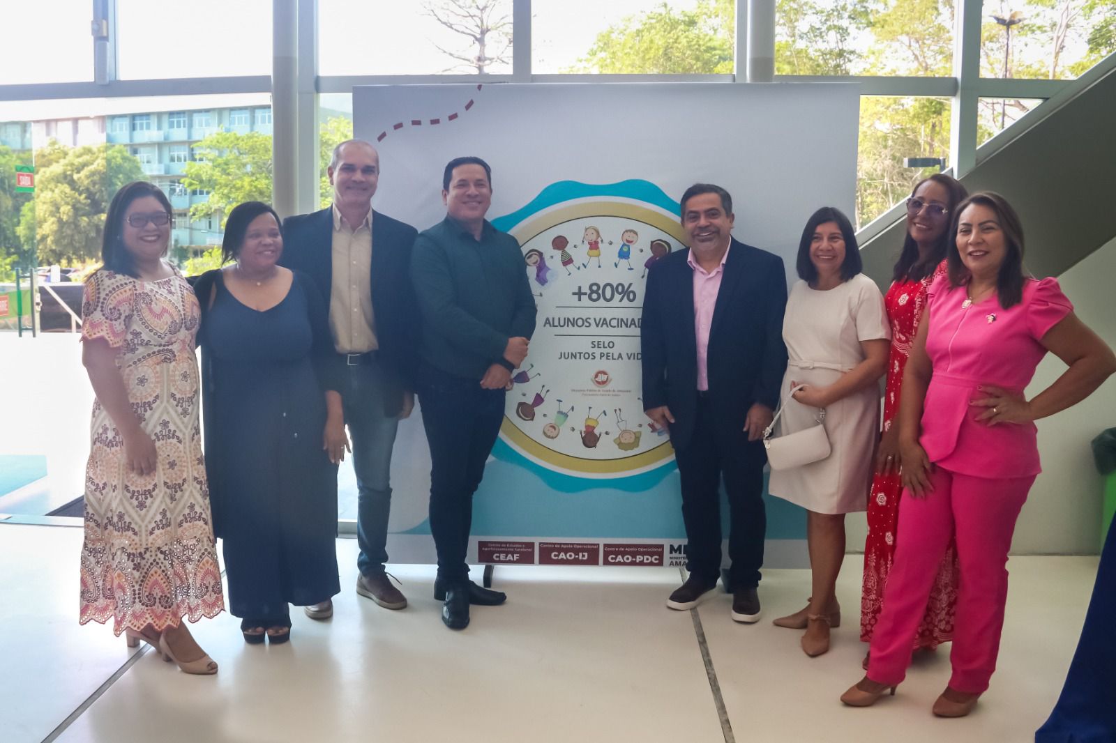 Mais de 80 de escolas da Prefeitura de Manaus recebem selo do projeto ‘Juntos pela Vida’