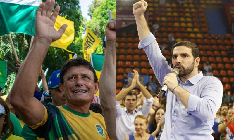 Delegado Éder Mauro (PL) e Igor Normando (MDB) vão disputarão 2º turno em Belém