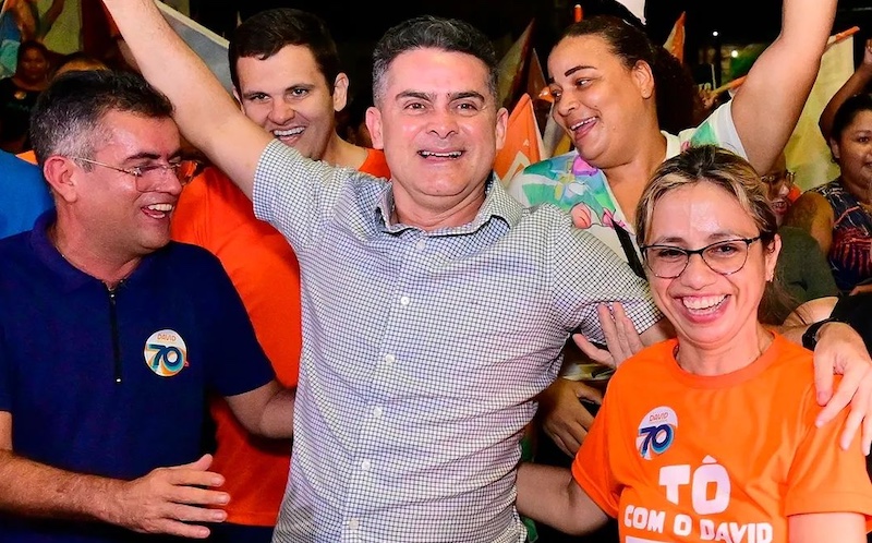 Em 1º lugar, David Almeida amplia distância de Alberto Neto, aponta pesquisa Eficaz