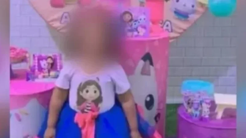 Menina de 3 anos baleada na cabeça segue em estado gravíssimo