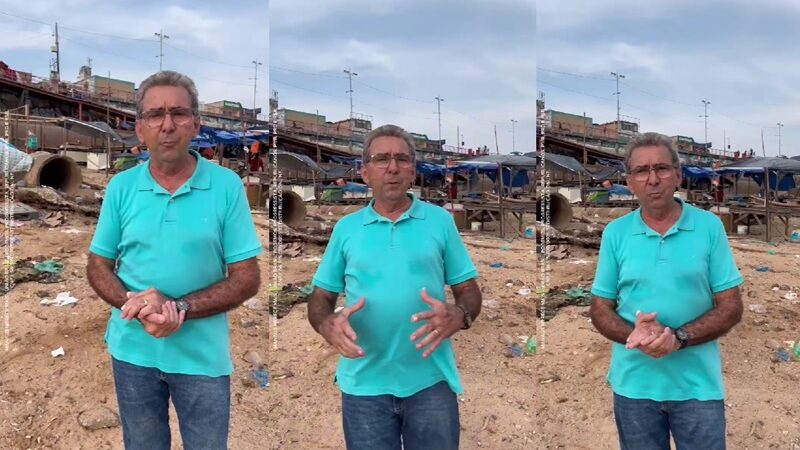 Vereador Edilson Gurgel Denuncia Abandono do Porto da Manaus Moderna em Vídeode Campanha”