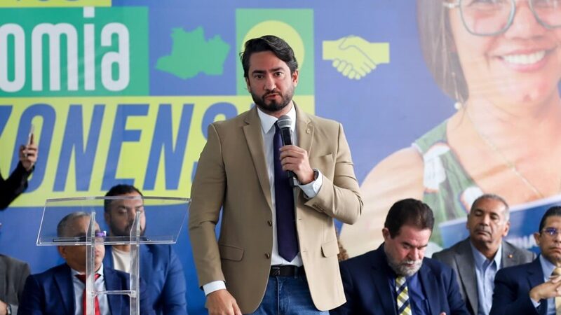 Vereador Diego Afonso participa com o Governador Wilson Lima do anuncio do programa Mais Créditos Amazonas