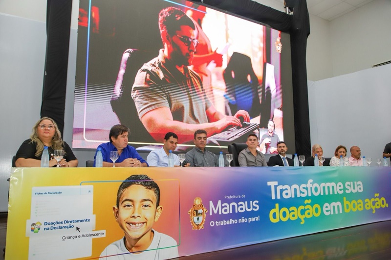 Prefeito David Almeida lança campanha ‘Eu Sou Cidadão Solidário’ para incentivar doação a projetos sociais via imposto de renda