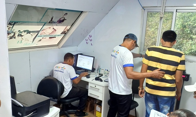 UBS fluvial realiza mais de 4,5 mil atendimentos nas comunidades ribeirinhas do lago de Coari