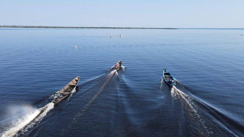 Velocidade e tradição marcam competições aquáticas nos 93 anos de Coari