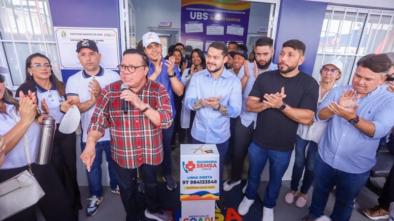 Adail Pinheiro lidera maratona de entregas no aniversário de Coari