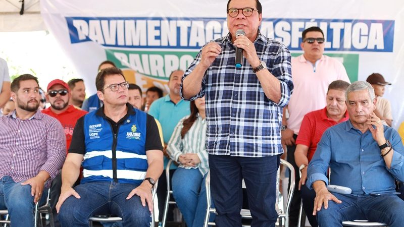 Prefeitura de Coari e Governo do Amazonas lançam obras de pavimentação nos bairros Liberdade e Chagas Aguiar