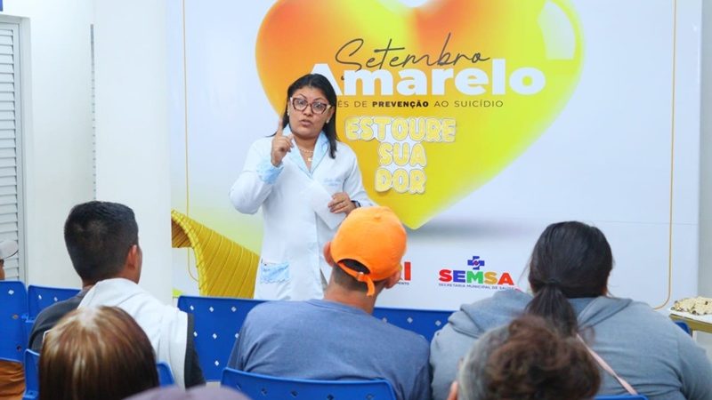 Policlínica Dr. Roque Juan Dell’Oso realiza palestra em alusão ao Setembro Amarelo