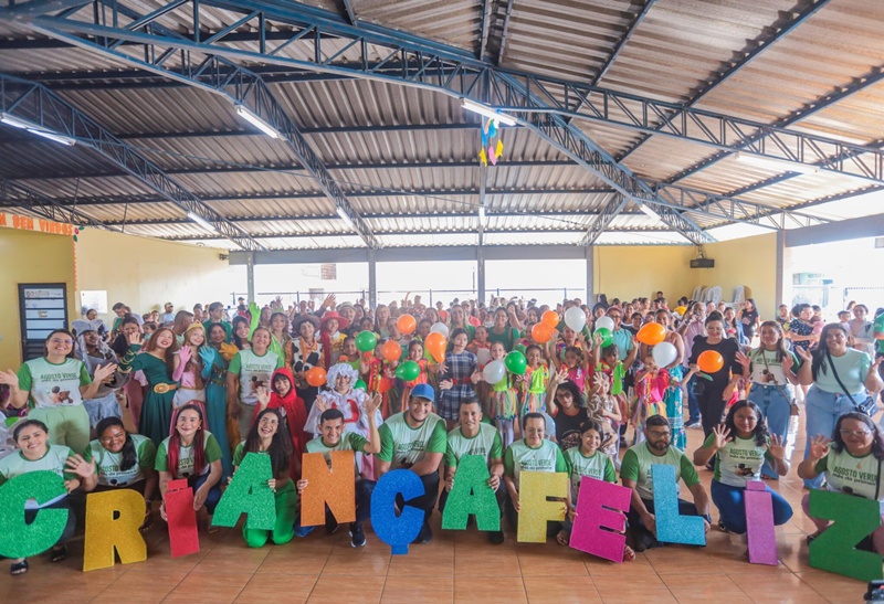 CRAS 1 encerra agosto verde com atividades para crianças e suas famílias em Coari