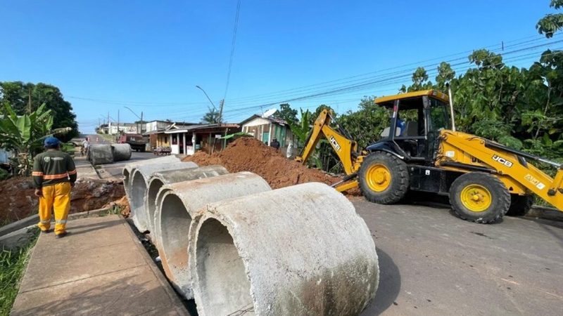 Prefeitura de Itacoatiara informa interdição temporária da avenida Dom Jorge Marskell para obras emergenciais de drenagem