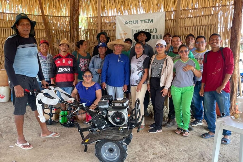 Prefeitura de Itacoatiara leva capacitação para produtores visando a geração de oportunidades de renda na zona rural