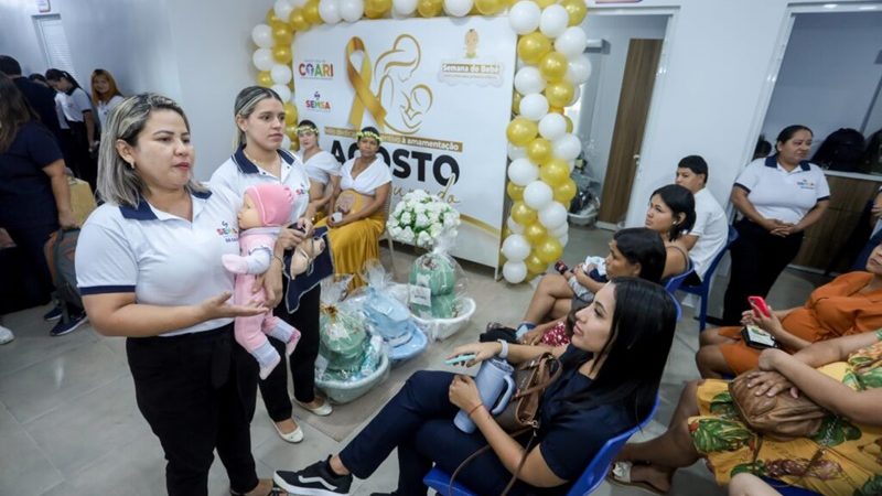 Prefeitura de Coari ganha reconhecimento internacional por incentivar o aleitamento materno