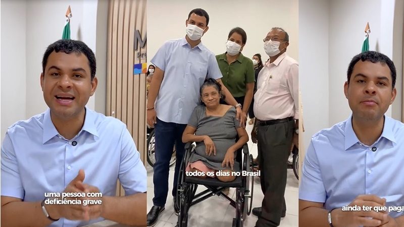 Projeto de Lei 892/24 do Deputado Saullo Vianna Isentará pessoas com deficiências do Imposto de Renda.