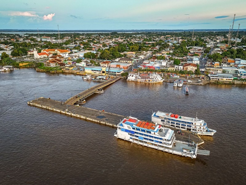 Saullo Vianna anuncia licitação de R$ 48 milhões para revitalização do Porto de Parintins