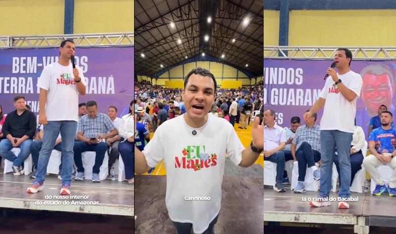 Saullo Vianna esteve em Maués a convite da Prefeita Marcelly Veras e irá destinar 5 Milhões para a pavimentação do Ramal do Bacabal