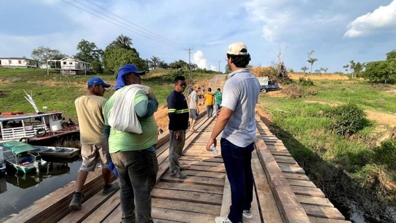 Compromisso com o interior: Prefeitura de Itacoatiara entrega Ponte do Ipixuna e beneficia mais de 3 mil famílias