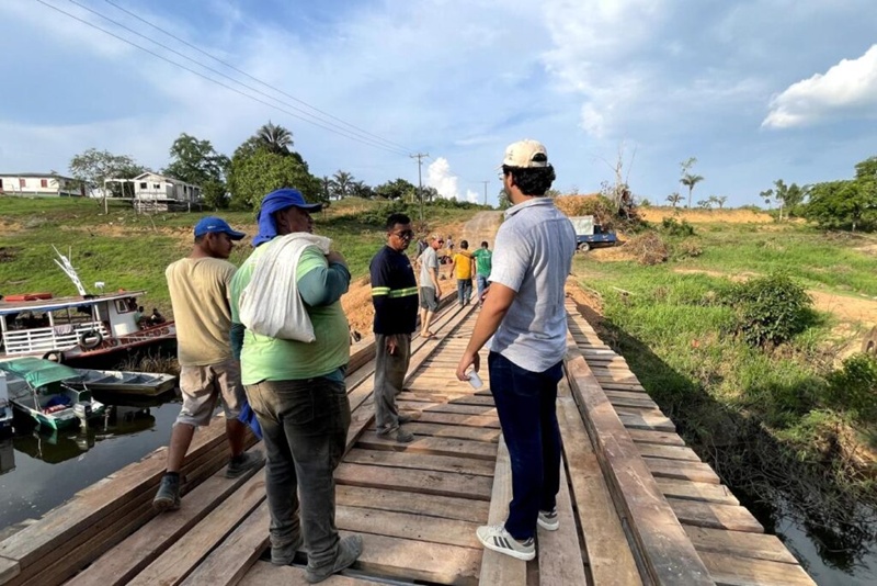 Compromisso com o interior: Prefeitura de Itacoatiara entrega Ponte do Ipixuna e beneficia mais de 3 mil famílias