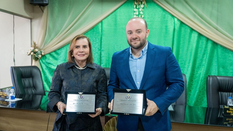 Deputado Fausto Jr. recebe título de cidadão codajaense
