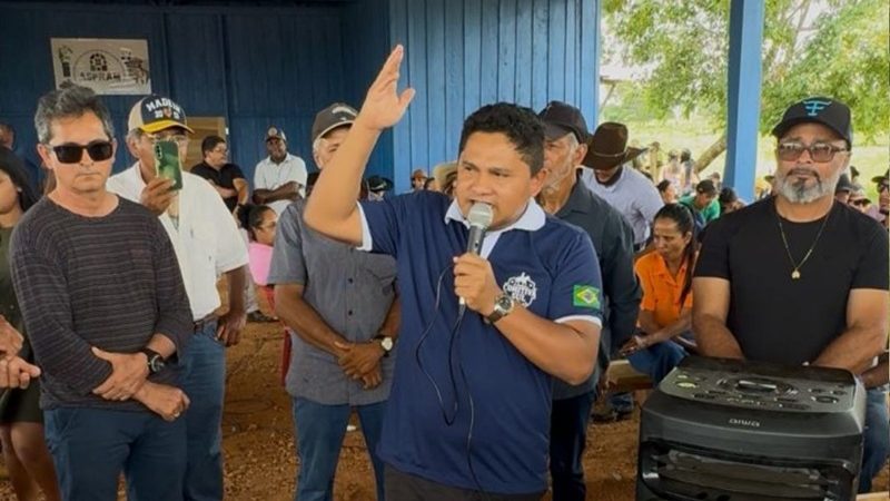João Roberto visita a região do sul de labrea e leva anúncio de retomada de obras paradas na região