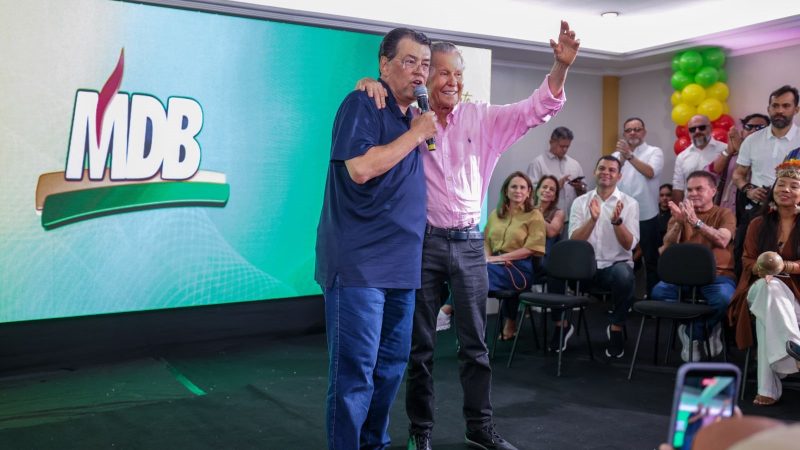 Eduardo Braga reúne lideranças nacionais e anuncia novas filiações ao MDB no Amazonas