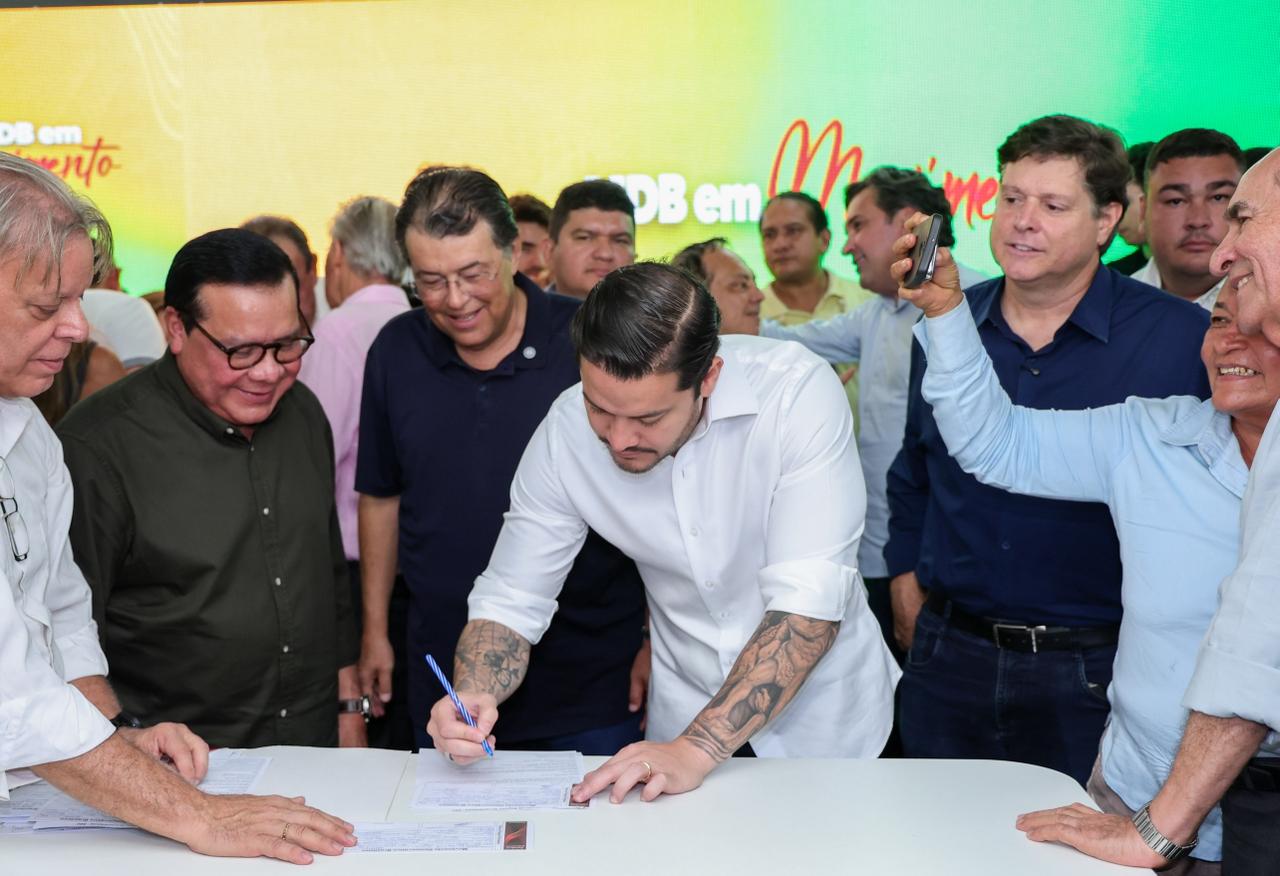 Com visão de futuro, Adail Filho integra o MDB e amplia protagonismo estadual no Amazonas