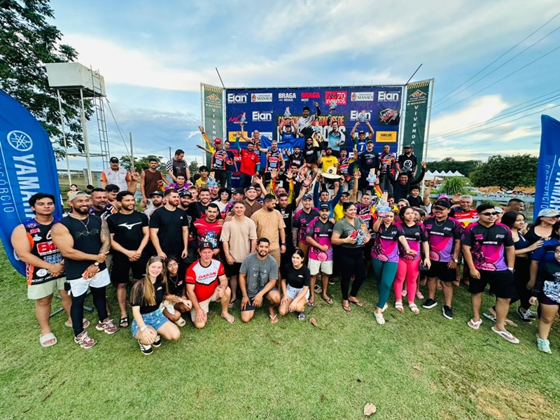 Elan Alencar destaca a 1ª etapa do Campeonato Amazonense de Motocross 2026