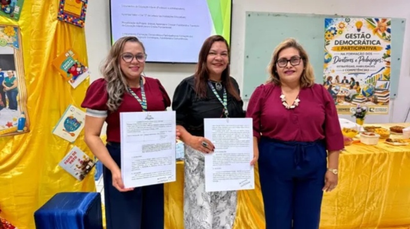 Tefé apresenta Projeto de Transição e formação para gestores da rede municipal