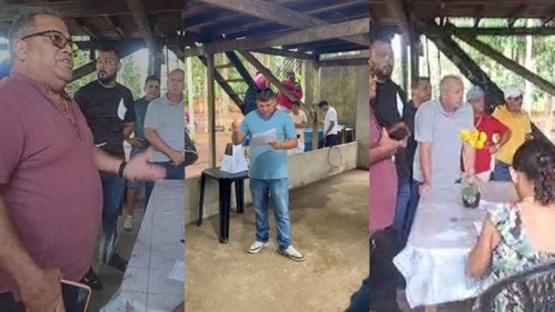 Eleição do sindicato em Caapiranga vira alvo de denúncias graves e revolta servidores. VEJA VÍDEOS