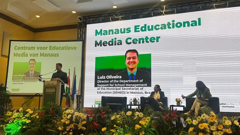 Educação da Prefeitura de Manaus é destaque em conferência internacional