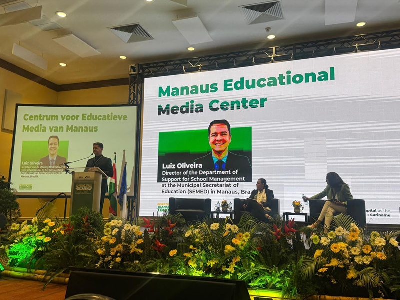 Educação da Prefeitura de Manaus é destaque em conferência internacional