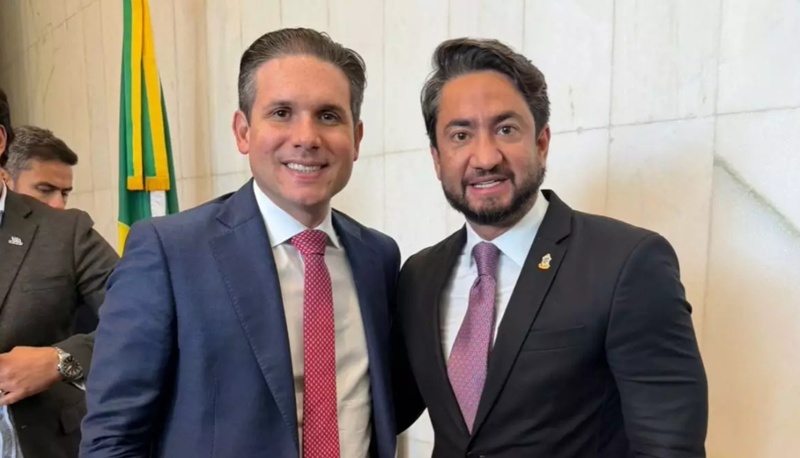 Diego Afonso, presidente da UVB-AM, participa de reunião com presidente da Câmara e colegiado de líderes em defesa do parlamento municipal