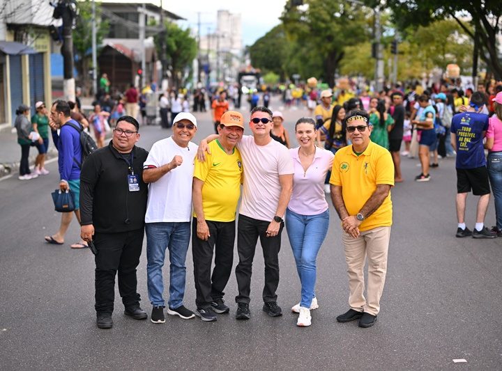 David Almeida participa da 32ª Marcha para Jesus e renova propósito de fé pelas famílias amazonenses