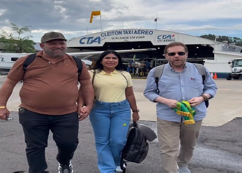 Com agenda intensa no interior, Nicson Marreira e Kelly Barbosa fortalecem influência política em municípios do Amazonas