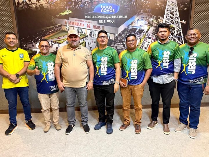 A cidade de Tefé se prepara para viver mais uma grande demonstração de fé com a realização da Marcha para Jesus 2026