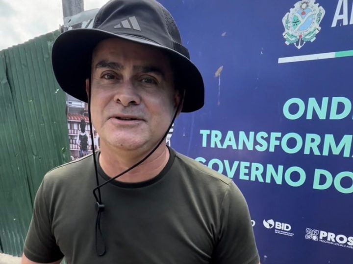 David Almeida denuncia obra paralisada do Prosamin e cobra resposta do Governo do Amazonas