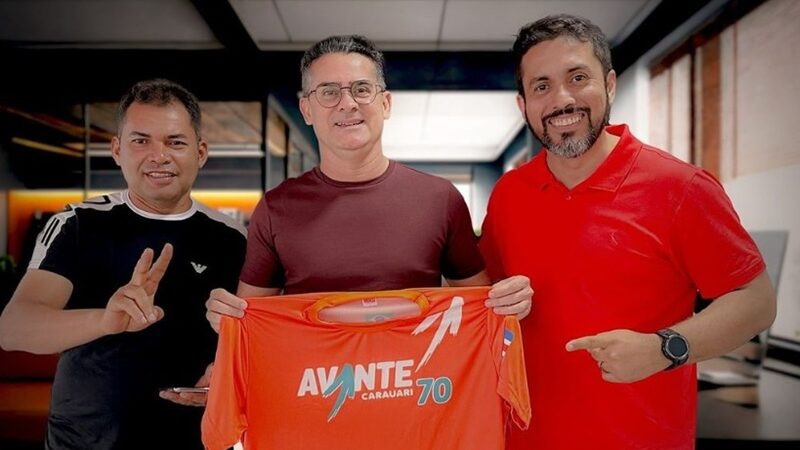 Jack Serafim comemora chegada do Avante em Carauari com apoio de David Almeida