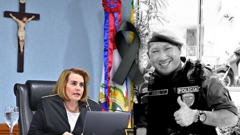 Presidente do TCE-AM, Yara Lins lamenta morte do Sargento Adiel: “Que Deus conforte a todos neste momento de dor”