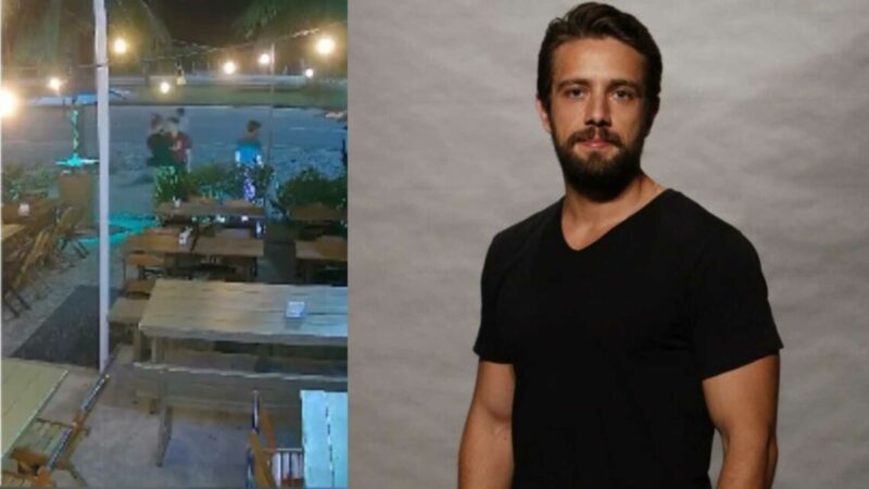 Vídeo: veja o momento em que ator Rafael Cardoso agride gerente de bar no Rio de Janeiro