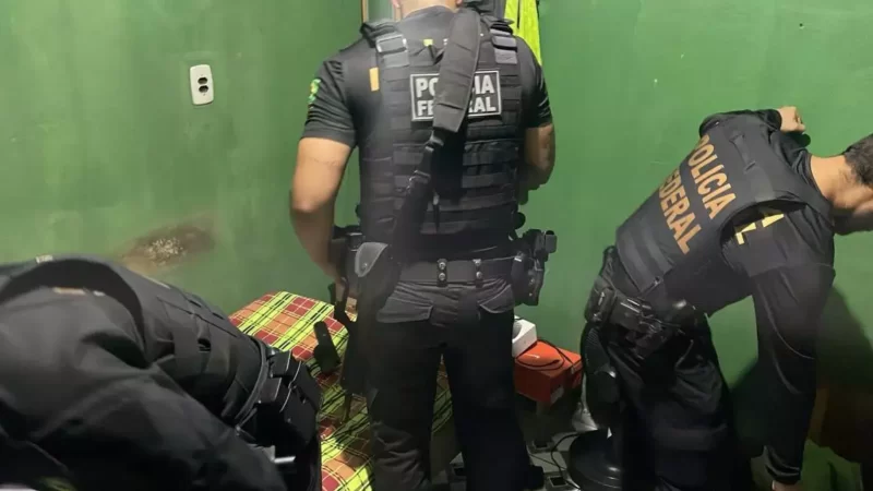 PF prende homem em flagrante por abuso sexual infantil